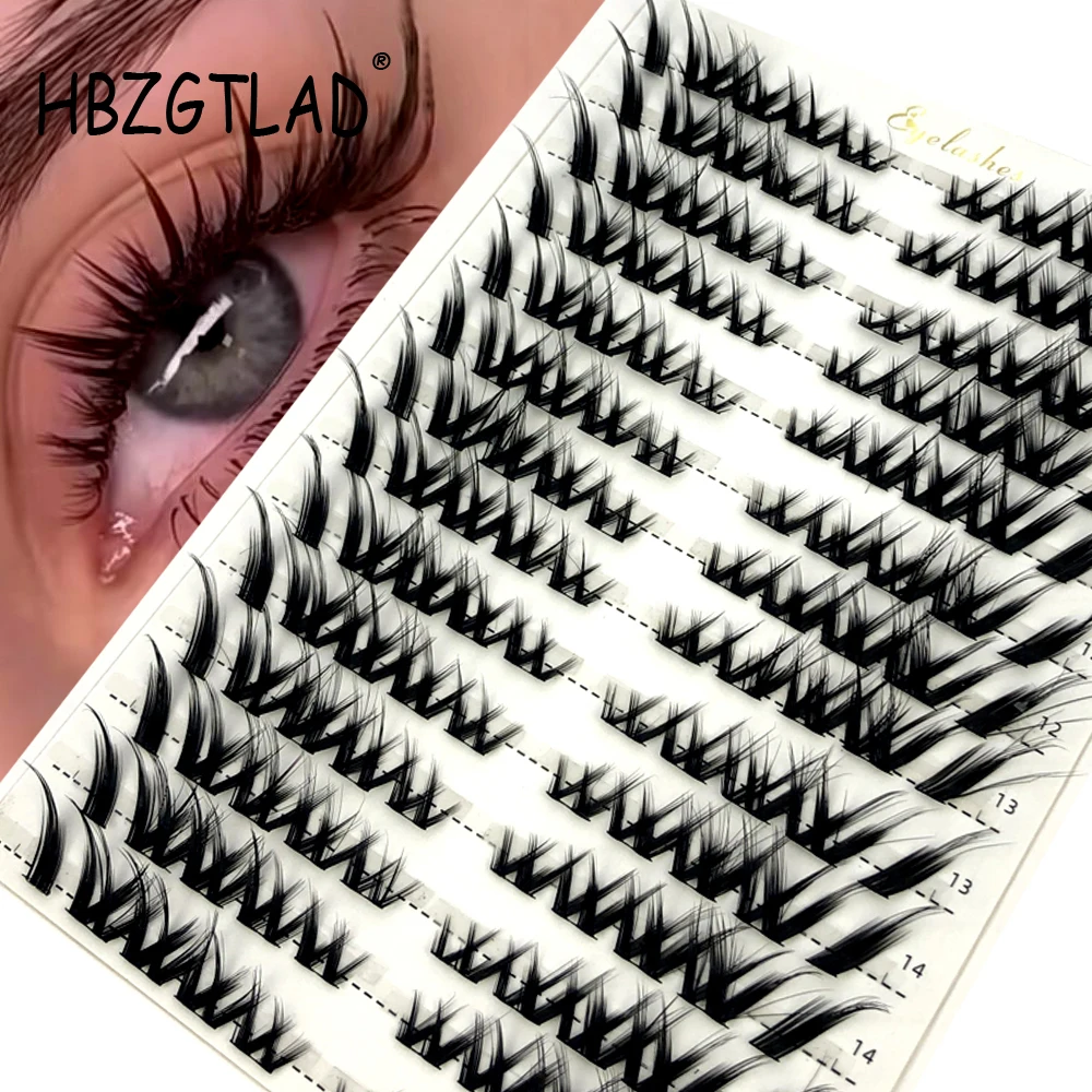 Eyelash Extension Single Lash - Mieszanka rzęs do przedłużania, pojedyncze kępki,
