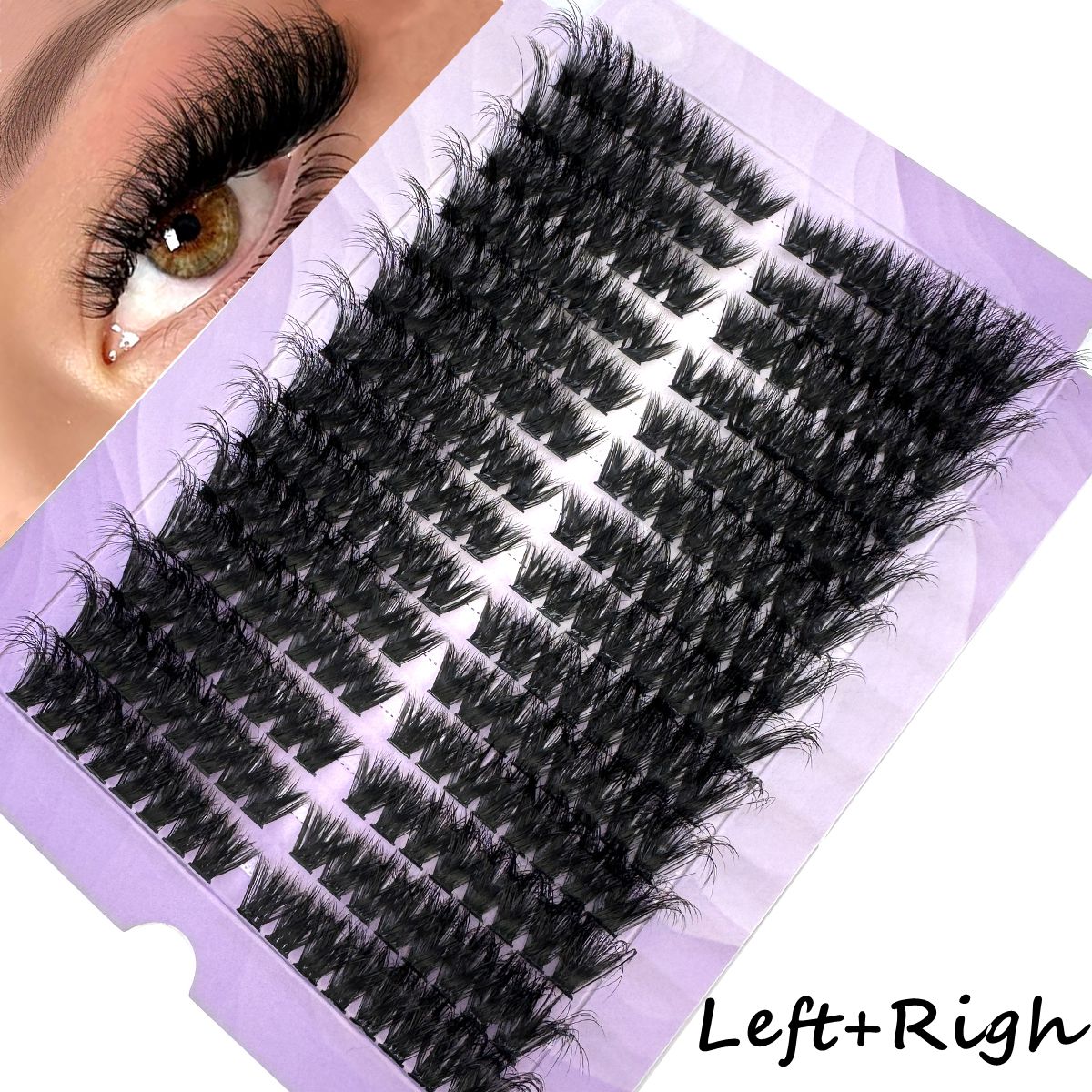 14 Rzędów 50D-100D Puszyste Kę – Eyelash Extension Volume Cat Eye recenzja i cena