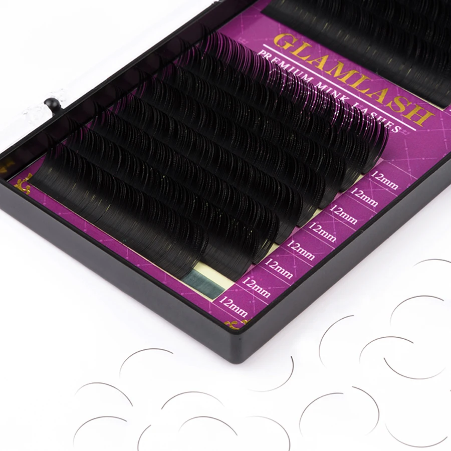GLAMLASH hurtownia 16 rzędów w – Eyelash Extension Single Lash recenzja i cena